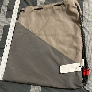 Sunbrella NEW Limited string bag 17x19 2015-16 Grey / Light Gray vintage retro